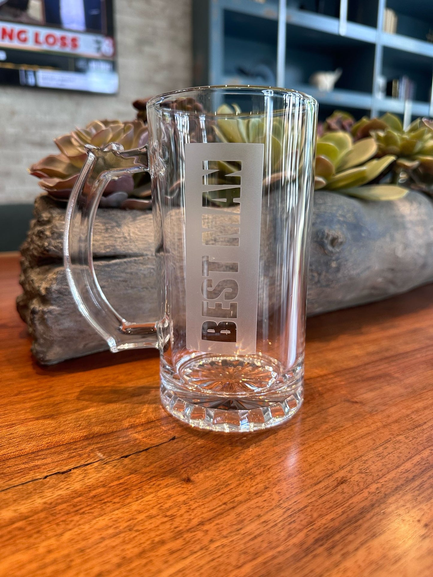 Best Man Beer Mug