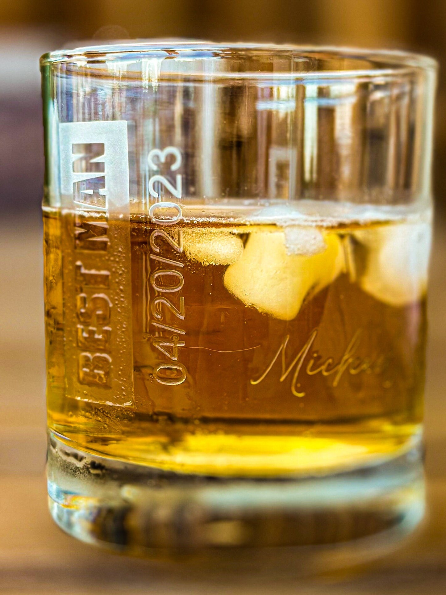 Best Man - Whiskey Glass #1