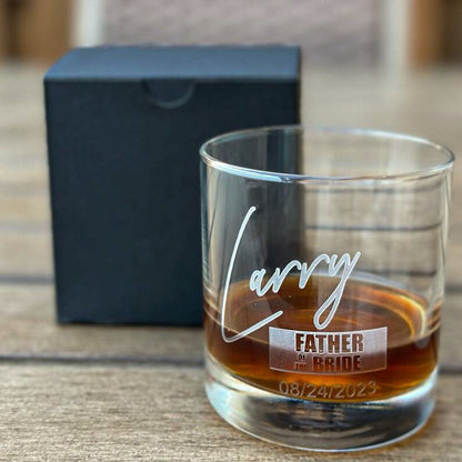 Father of the Bride - Whiskey Glass